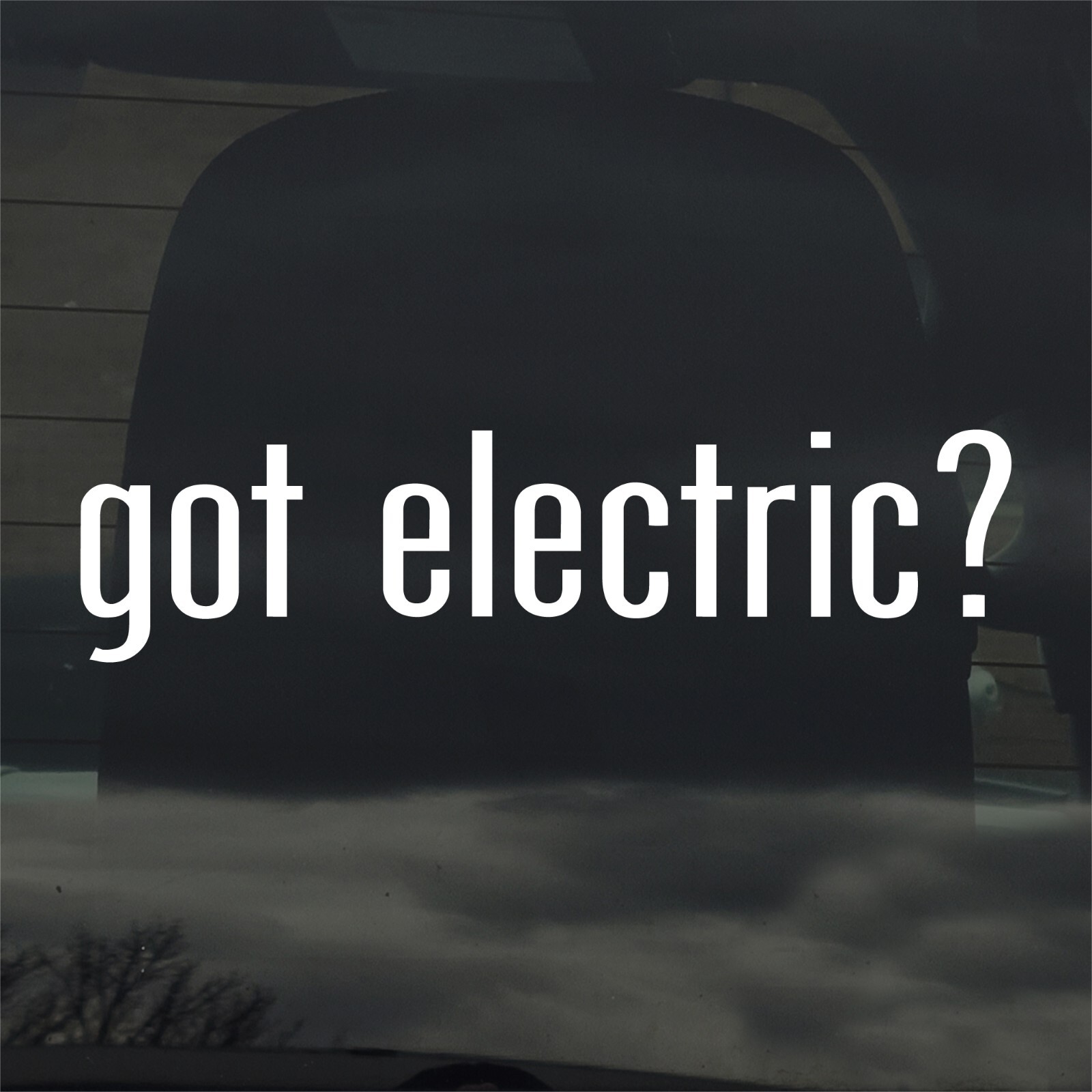 Got Electric? Custom Vinyl Sticker / Decal EV Car Truck Power Energy Charger gallery