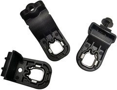 3Pcs Front Headlight Headlamp Bracket Repair Kit Headlight Housing Repa LED Left