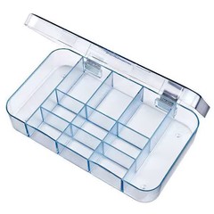 Flambeau 5127Cl Plastic, Compartment Box, 1-1/4 In D X 1 5/16 In H X 4-1/2 In W