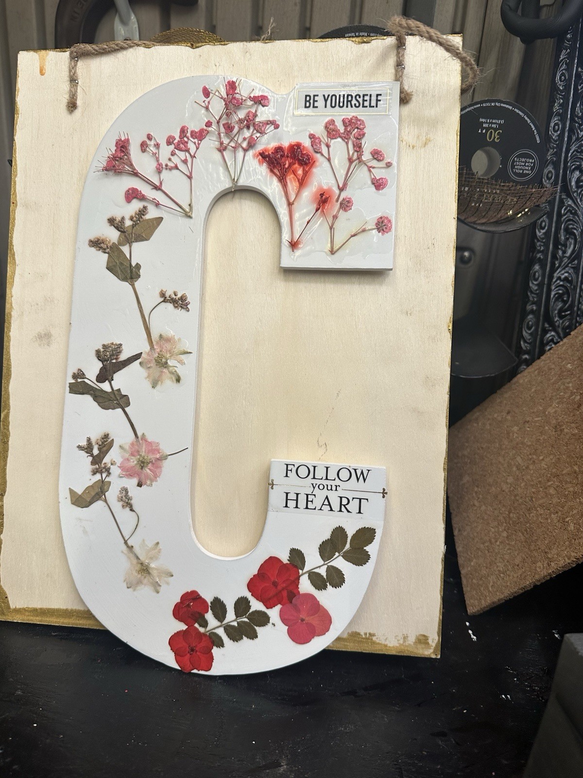 Handmade Decorative Letter C gallery