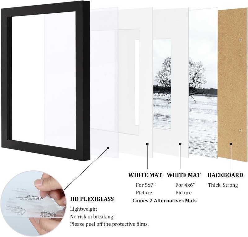 Versatile 8x10 Picture Frames - Tabletop & Wall Mount gallery