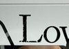 "LOVE" Clear Glass Pictures Frame Fits 4"x6" Photo - Overall Size: 8.5" x 6.75" gallery