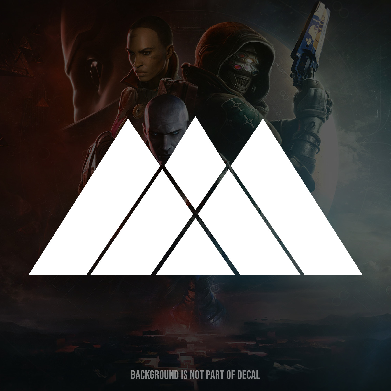 Destiny 2 Warlock Vinyl Decal Sticker gallery