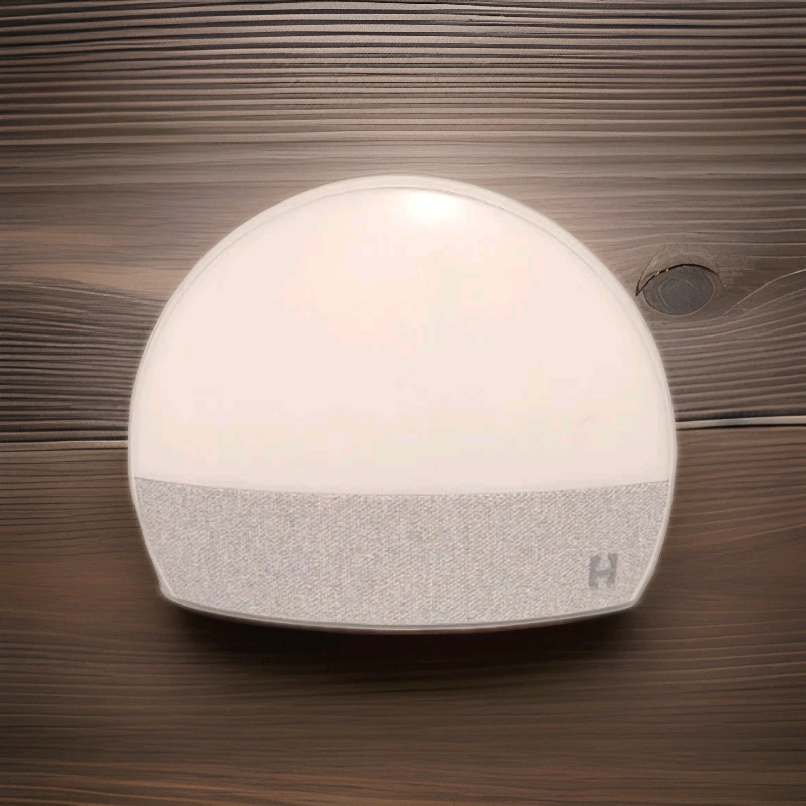 Hatch Restore Wifi-Enabled Alarm Clock & Sound Machine - Pebble (White/Gray) gallery