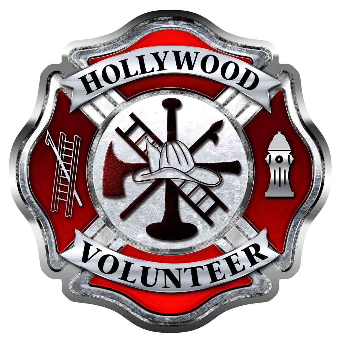 CUSTOM Firefighter Sticker - Personalized vinyl decal Car Truck Window Maltese gallery