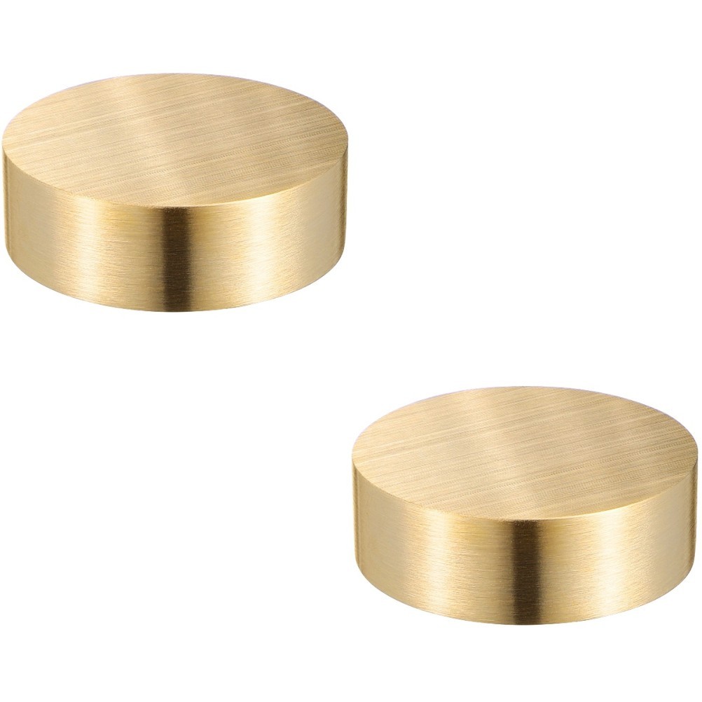 2 Pack Chinese Calligraphy Paper Weight Cast Brass Block Cube Paperweight gallery