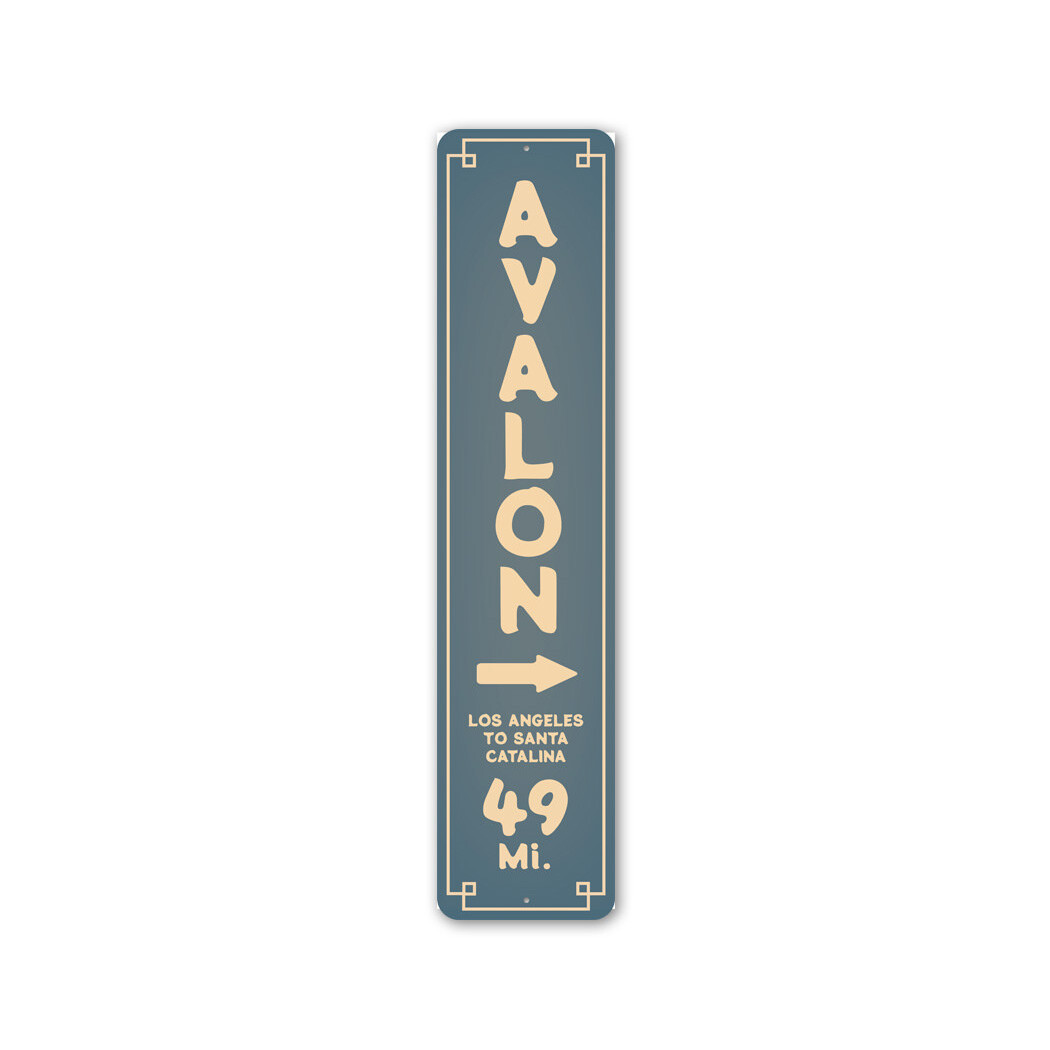 Avalon Metal Sign gallery
