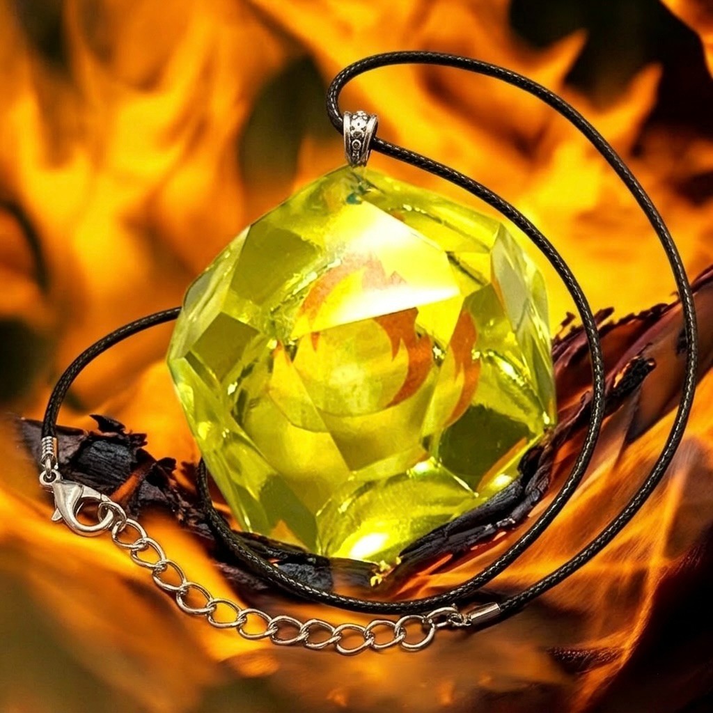 Evolution Stone Rear View Mirror Pendant Hanging Car Accessory for Pokemon Fans gallery