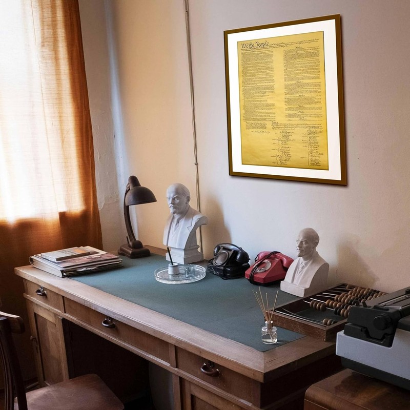 Constitution, Authentic Full Size Replica Printed on Antiqued Genuine Parchme... gallery