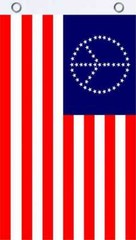 USA Peace Fly Flag 3′ x 5′