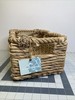Tommy Bahama Wicker Rectangle Basket 12 L x 8 W x 6 H New Coastal Beach gallery