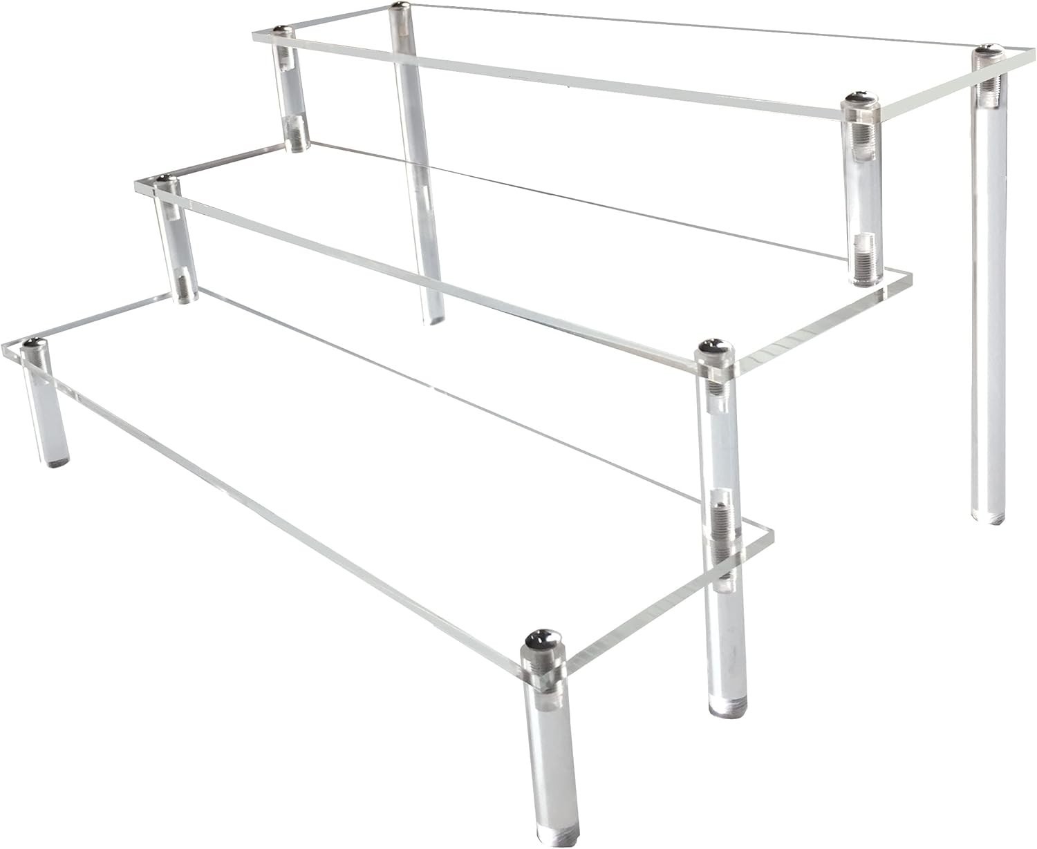 Display Risers Estante Acrilico Transparente 3 Niveles Para Colecciones Figuras. gallery