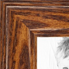 ArtToFrames .875″ Custom Poster Frame Honey Oak 4380 Large