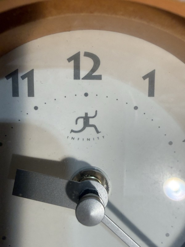 Infinity Rectangular Cabinet Wall (or Standing) Clock Contemporary / Post Modern gallery