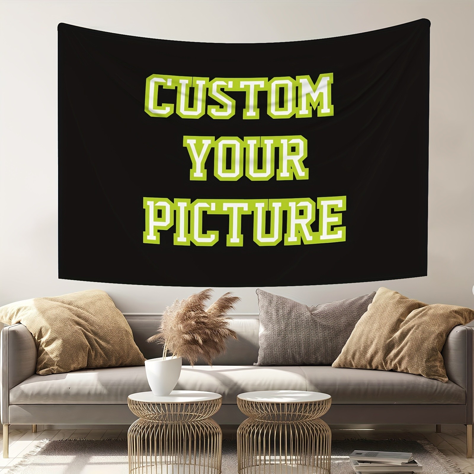 Custom Tapestry Images Personalized Backdrop Print Wall Hanging Bedroom Decor◐ gallery