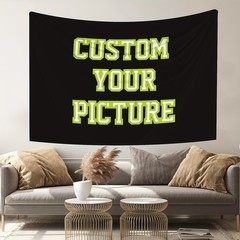 Custom Tapestry Images Personalized Backdrop Print Wall Hanging Bedroom Decor◐