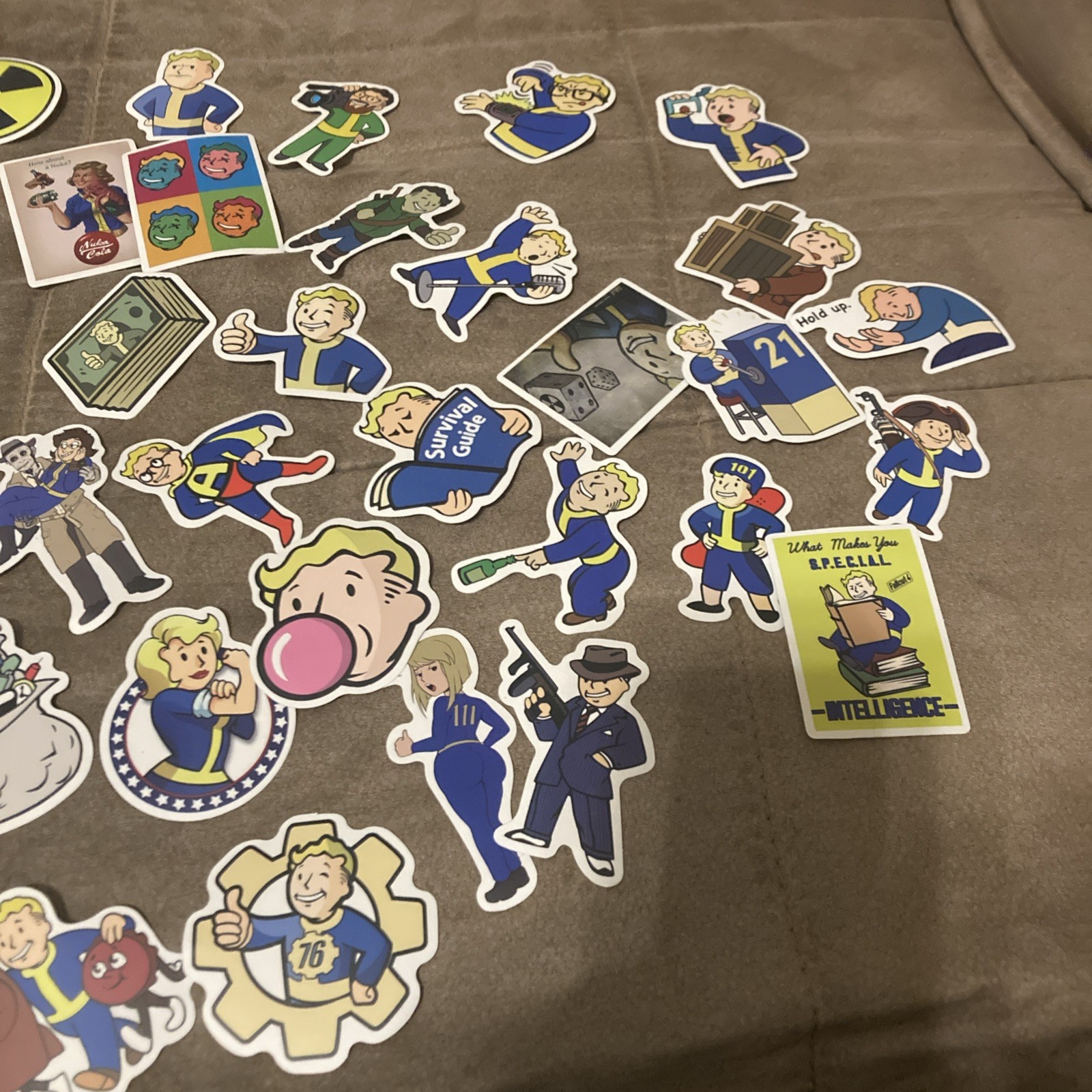 Fallout boy vault Sticker Decal RANDOM LOT OF 10! LAPTOPS, PHONES SKATEBOARD CUP gallery