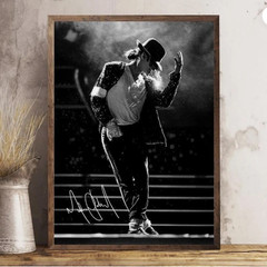 Michael Jackson Performing Poster Live Dance Stage Wall Art Music Print