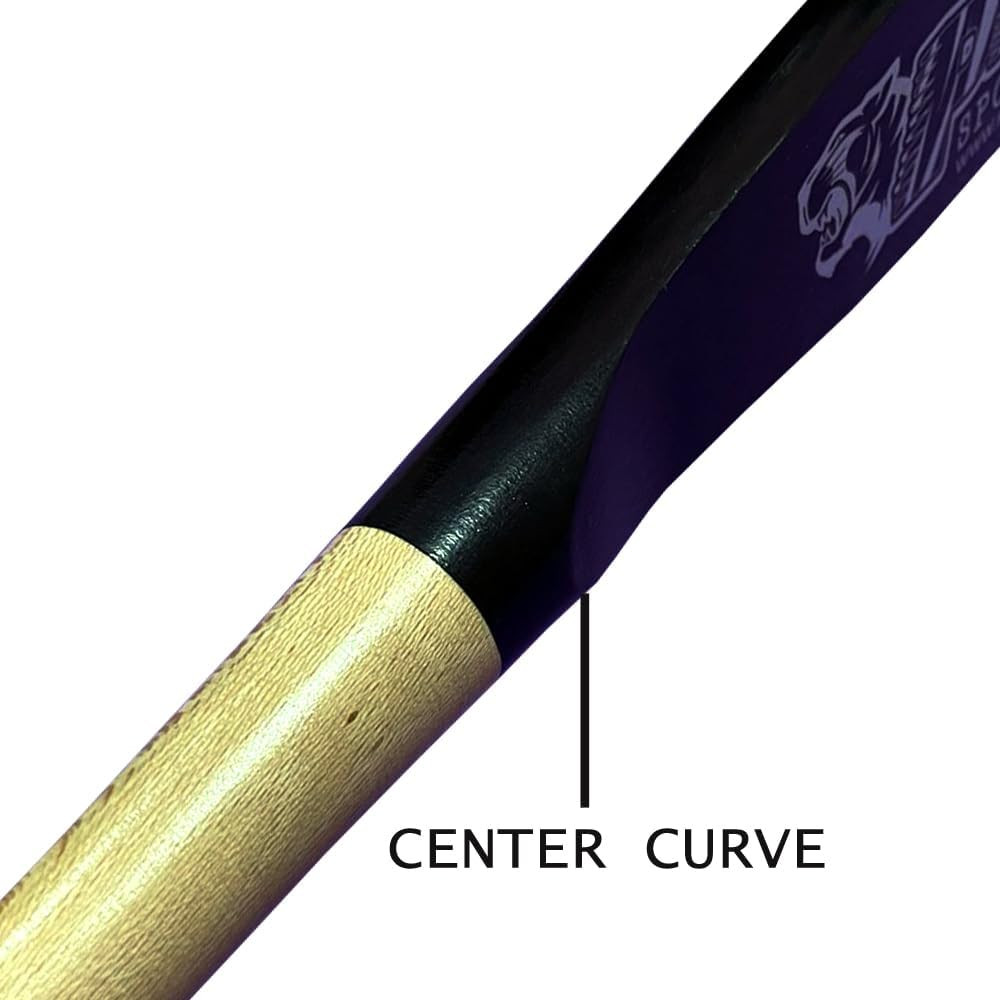 33" Pro Maple Flat Half Paddle Training Baseball & Softball Bat in Size: 33" / W gallery