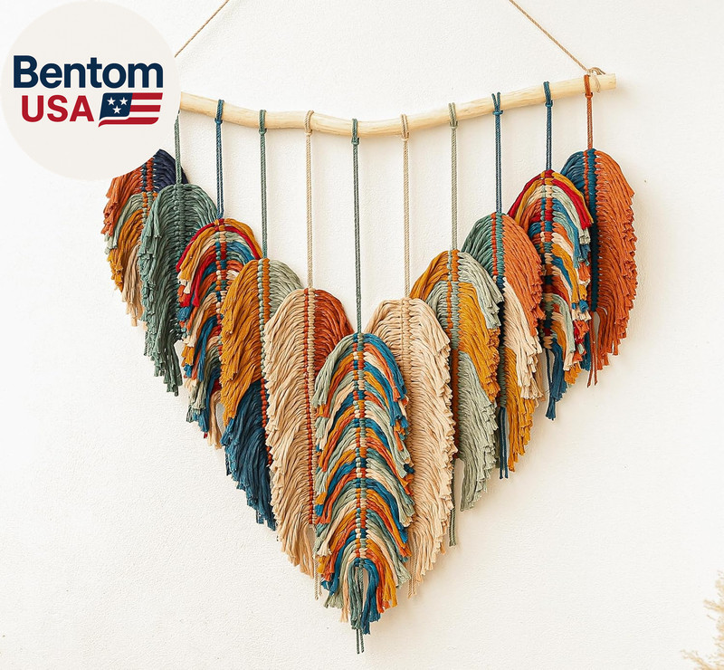 Boho Wall Decor - Large Macrame Wall Hanging - Boho Bedroom Decor - Tapestry for gallery
