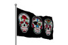 Sugar Skulls Fly Flag 3' x 5' gallery