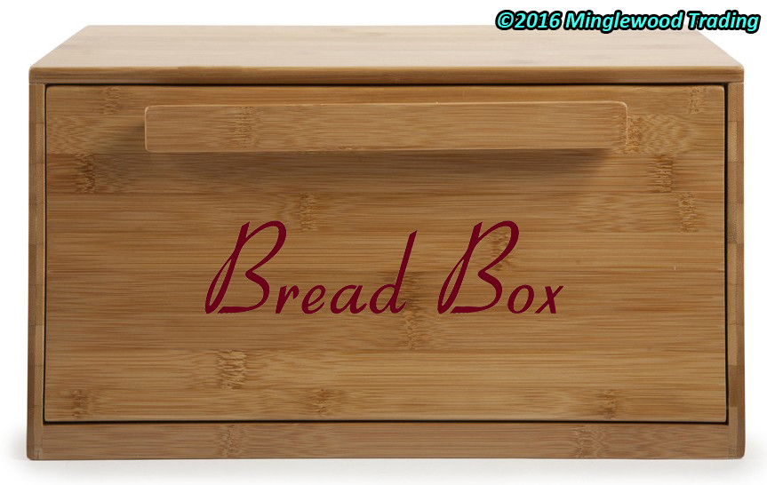 BREAD BOX Vinyl Sticker Retro Kitchen Breadbox Bread Bin Pantry V3 Die Cut Decal gallery