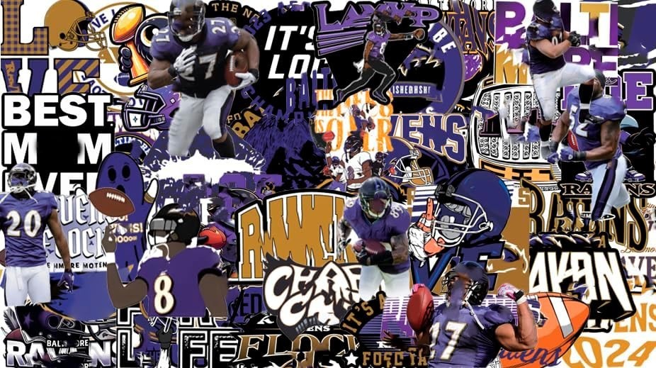 High Resolution Baltimore Stickers - Pack of 50 gallery