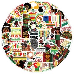10 Random Juneteenth Stickers BLM Car Decals Laptop Hydro Yeti Free Shipping!