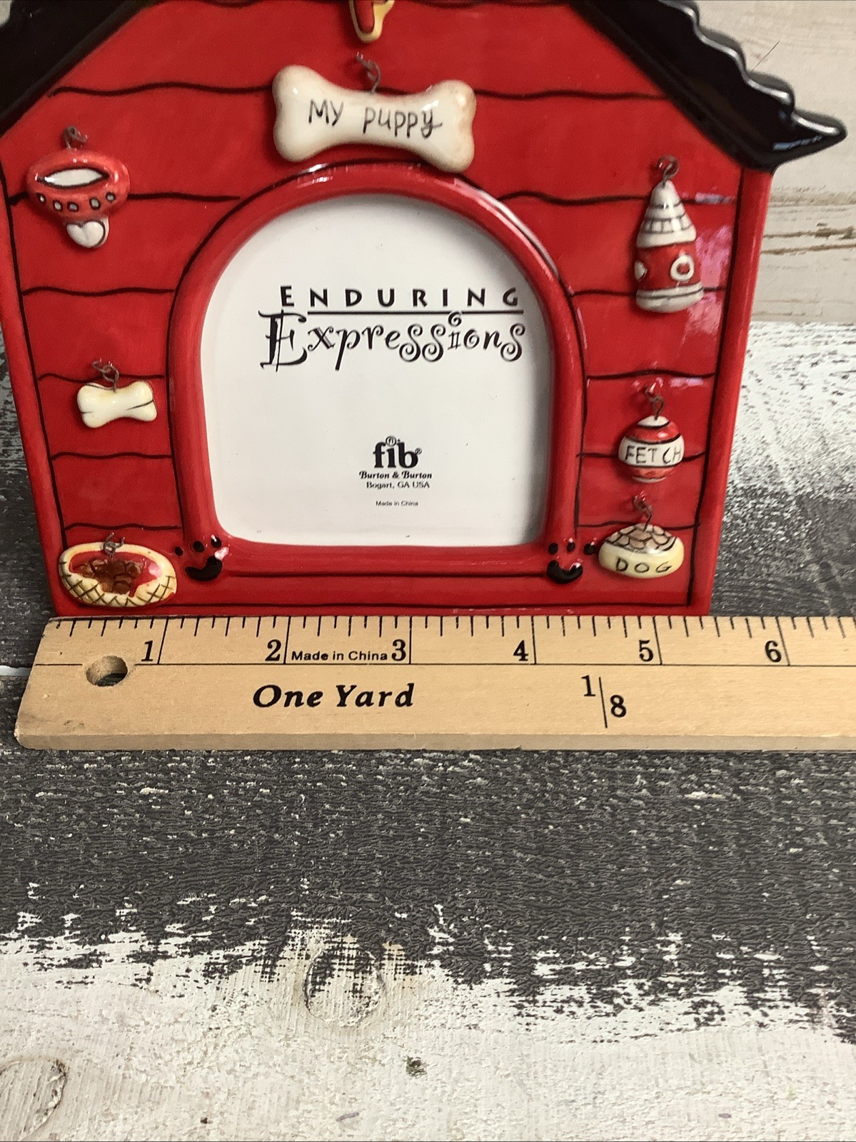 Enduring Expressions Ceramic Dog House Picture Frame gallery