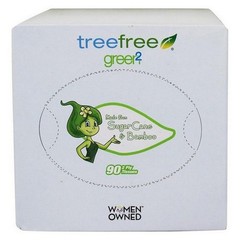 Face Tissue Cube Tree Less 90 Count(Case Of 30) By Green Forest