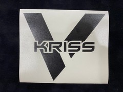 KRISS Vector New/Unused 5.5″ Transfer Sticker Ammo Case, Back Window