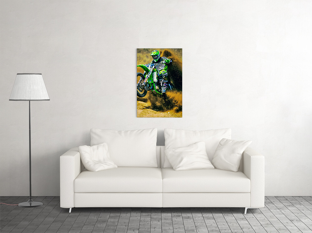 Ricky Carmichael Motorcycle Cross Country Wall Art Home Decor - POSTER 20x30 gallery