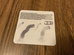 JDB Quote 00￼6 Worn Environmental Illustration 3” Vinyl Sticker Meaning of Life