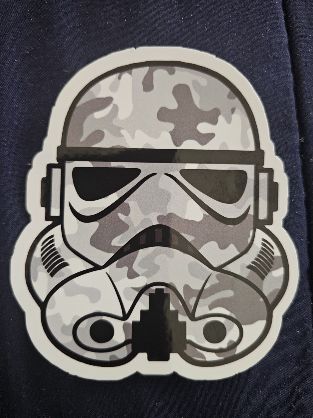 Camouflage Trooper Sticker gallery