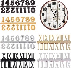Clock Numerals Kit DIY Digital Numbers Arabic Number and Roman Number…