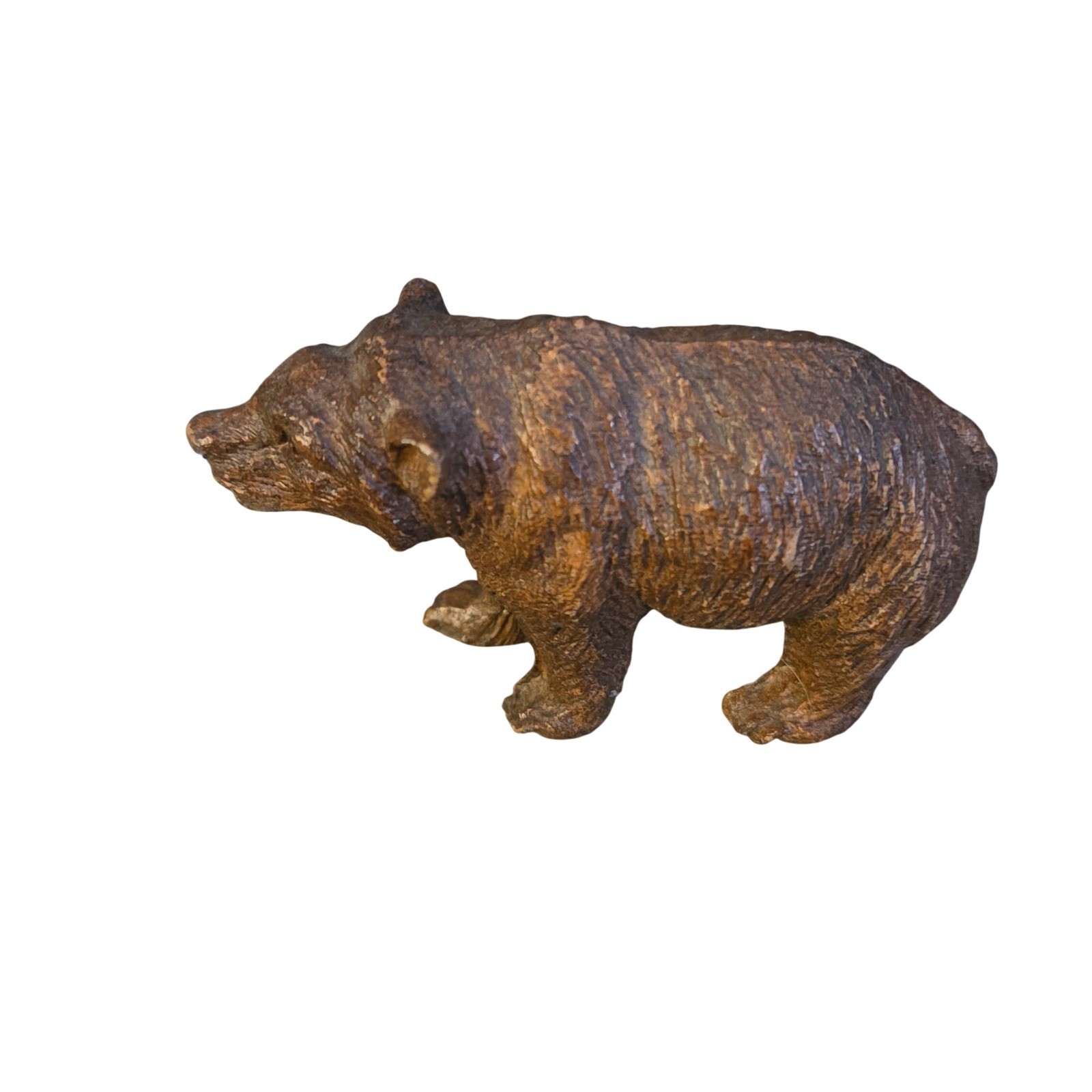 Vintage Composite Bear Figurine Rustic Cabin Decor Grizzly Sculpture gallery