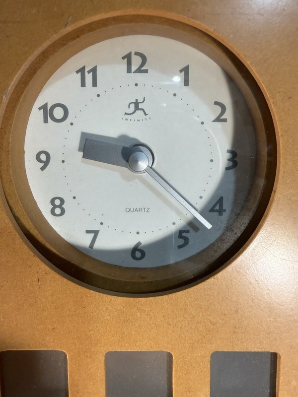 Infinity Rectangular Cabinet Wall (or Standing) Clock Contemporary / Post Modern gallery