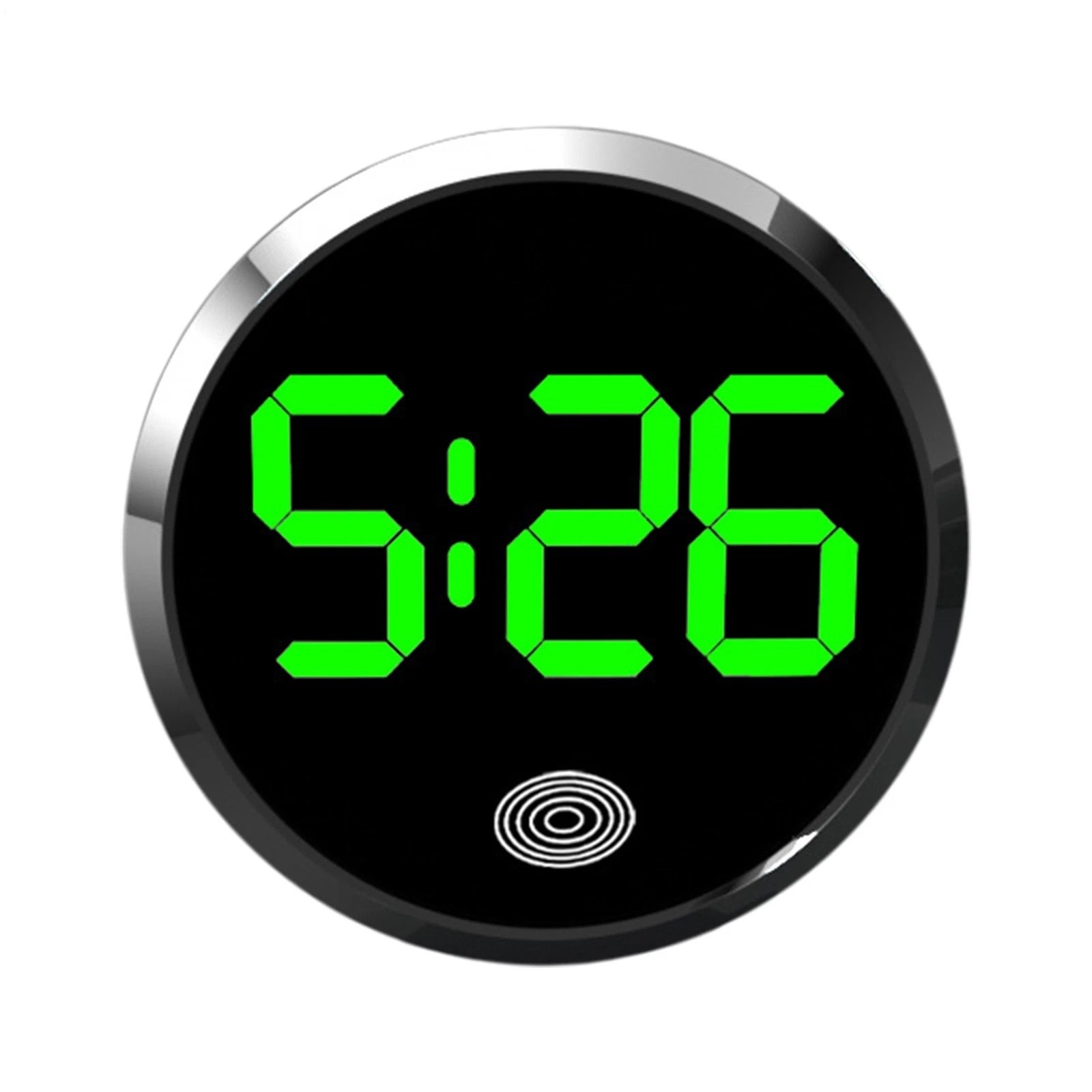 1PCS Digital Clock For Car Dashboard Mini Electronic Vehicle Dash Timepiece gallery