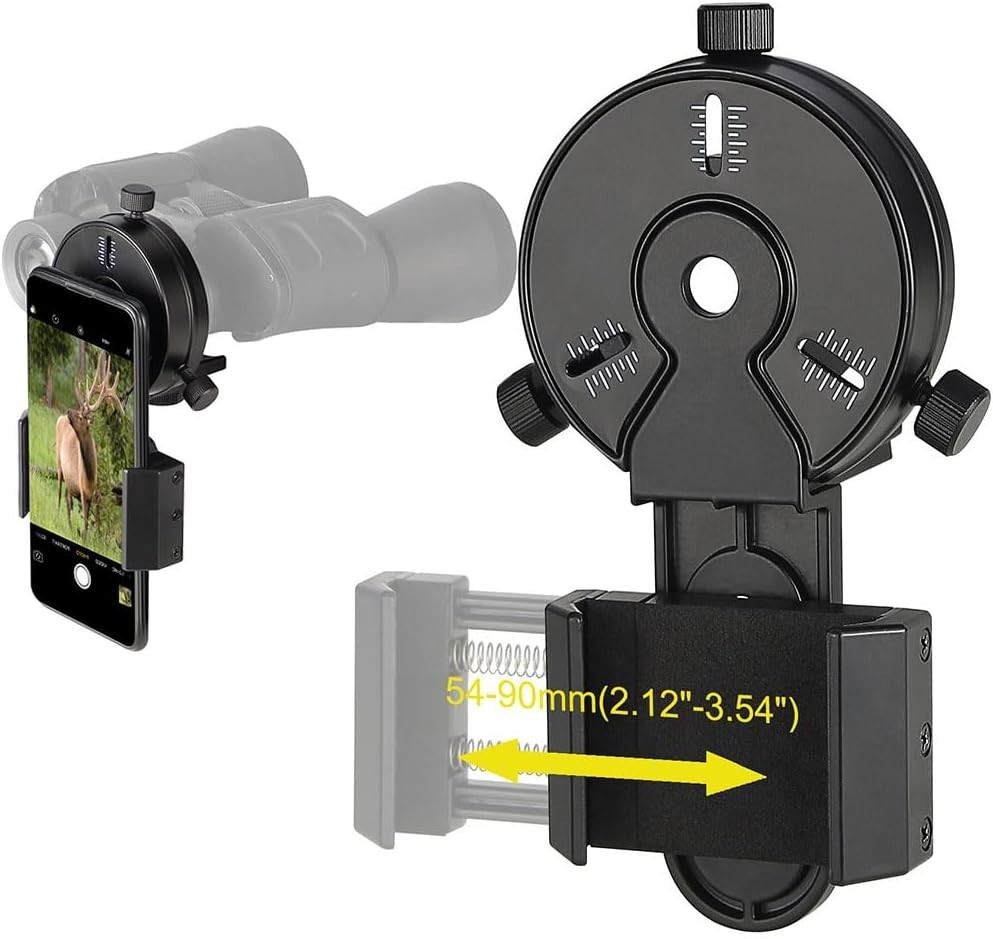 Cell Phone Adapter Mount for Vortex Bushnell Celestron Barska Spotting Scope ... gallery