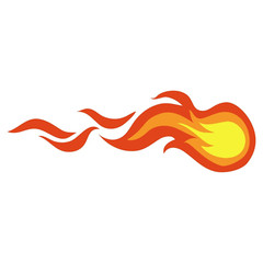 Flame Sticker