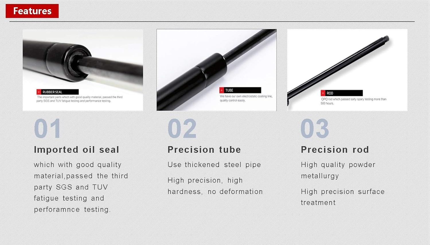2Pcs Rear Hatch Lift Support Struts gallery