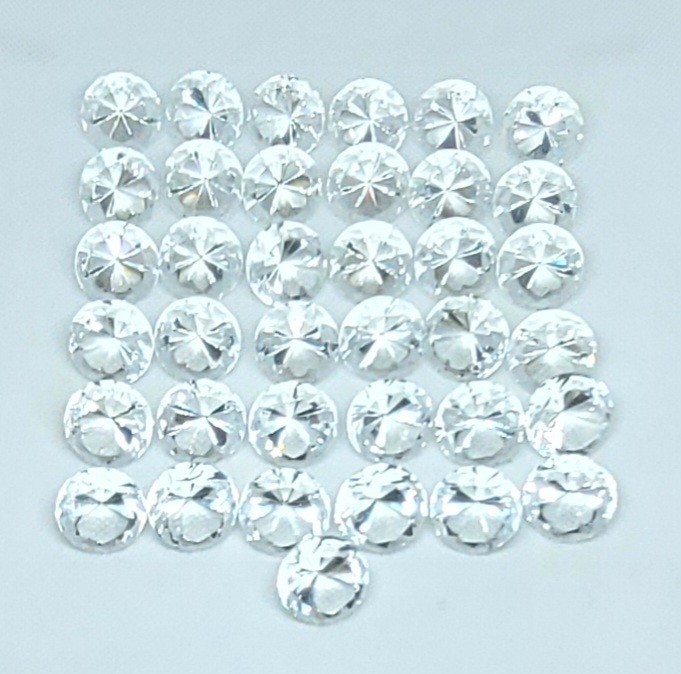 37 Glass CRYSTAL 3/4" DIAMONDS - Wedding, Shower, Anniversary, Scatter Decor gallery