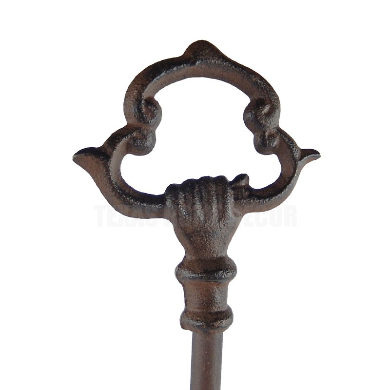 Pineapple Doorstop Porter with Handle Heavy Duty Cast Iron Antique Style Brown gallery