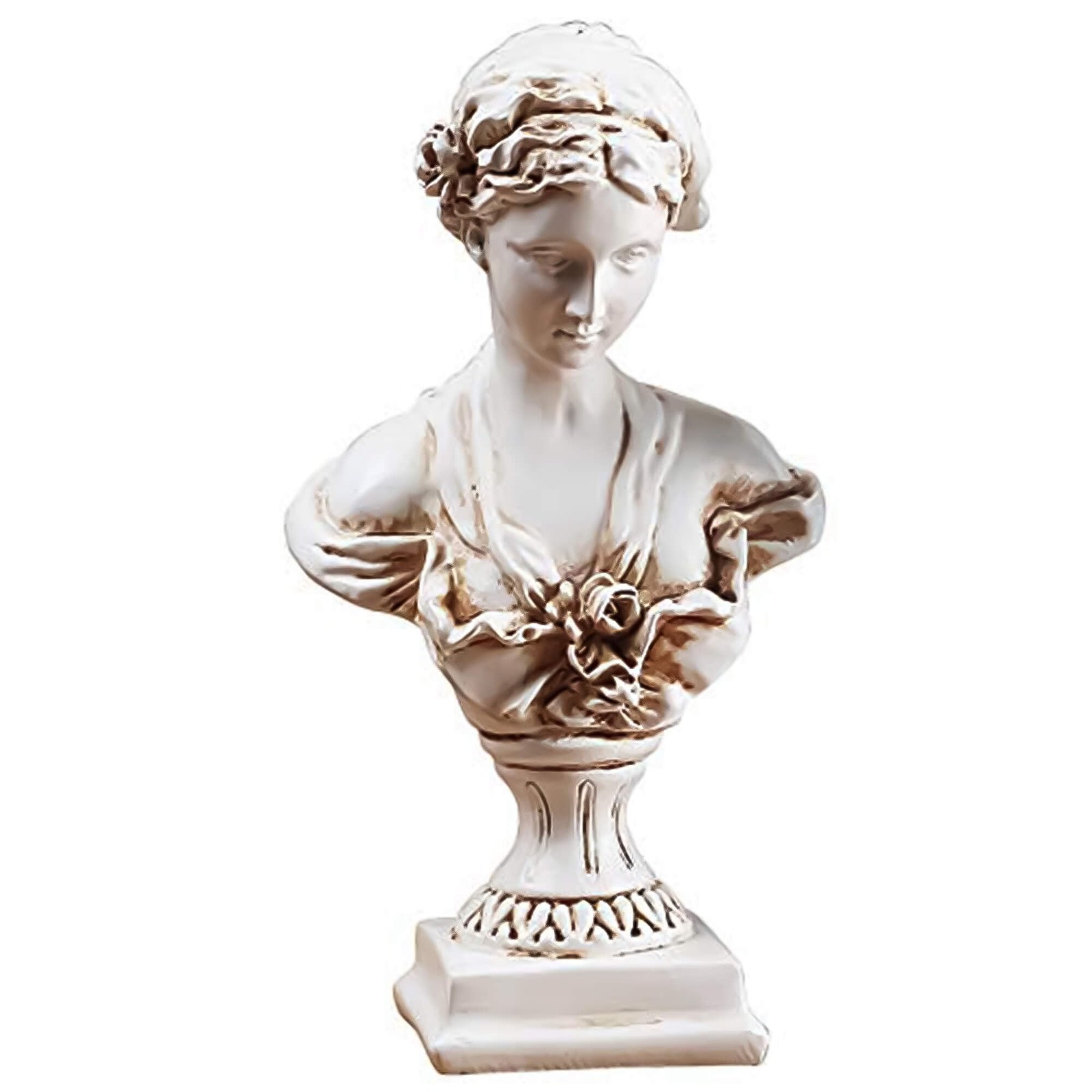 Goddess Bust Statue Classical Tabletop Decoration Gift, Greek & Roman Mytholo... gallery