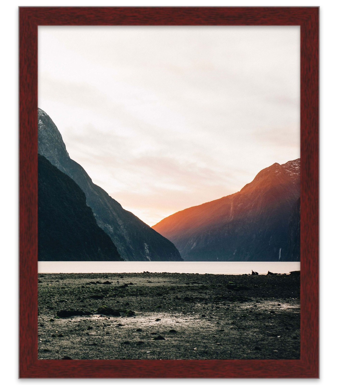 4x5 In Walnut Wood - Picture Frames gallery