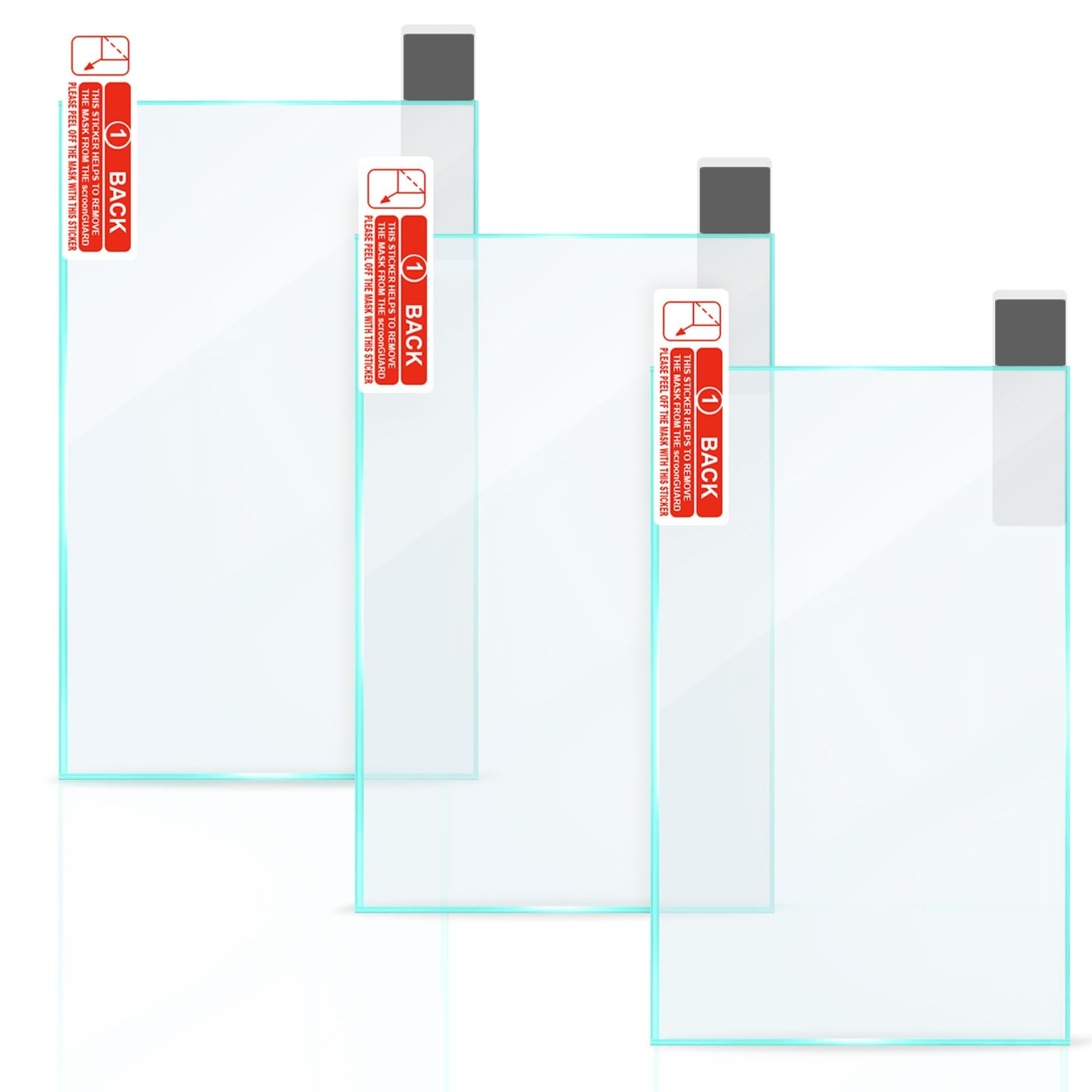Windshield Sticker Protector Sheets, 3 Pack – 4"×6" Heat-Resistant gallery