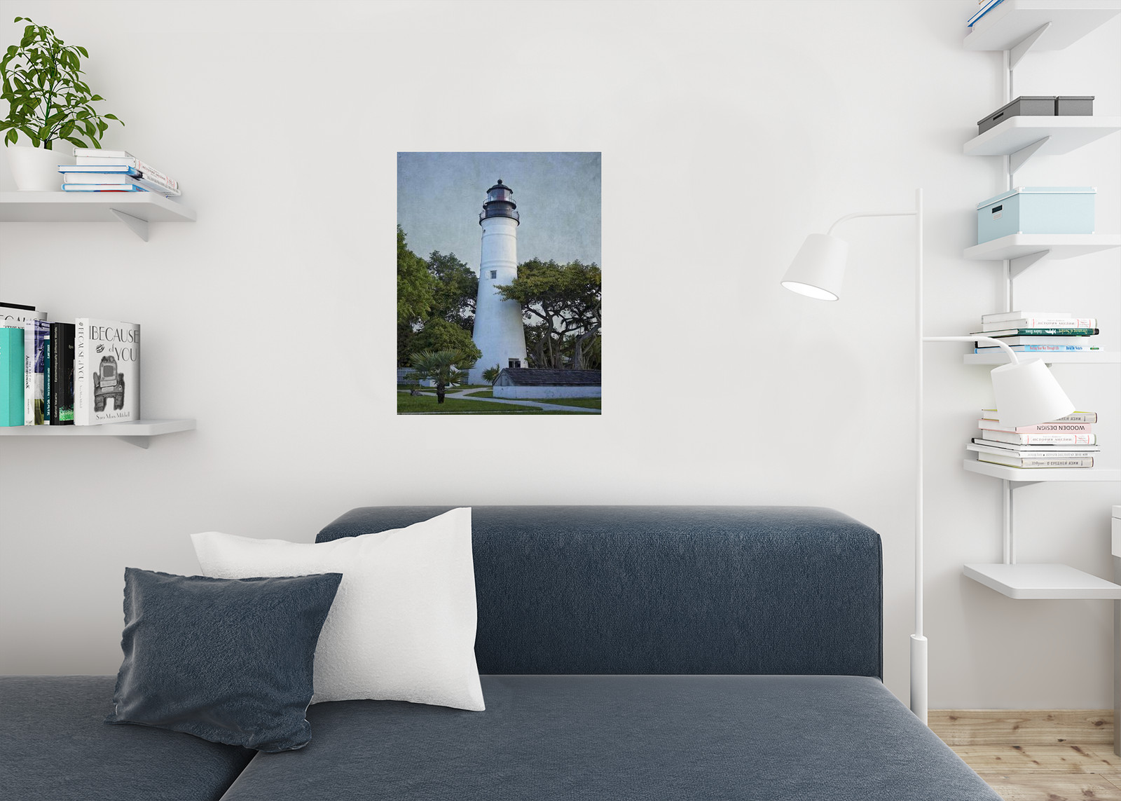 Key West Lighthouse Whiteheads Point Florida Photo Photograph Poster 24x36 gallery