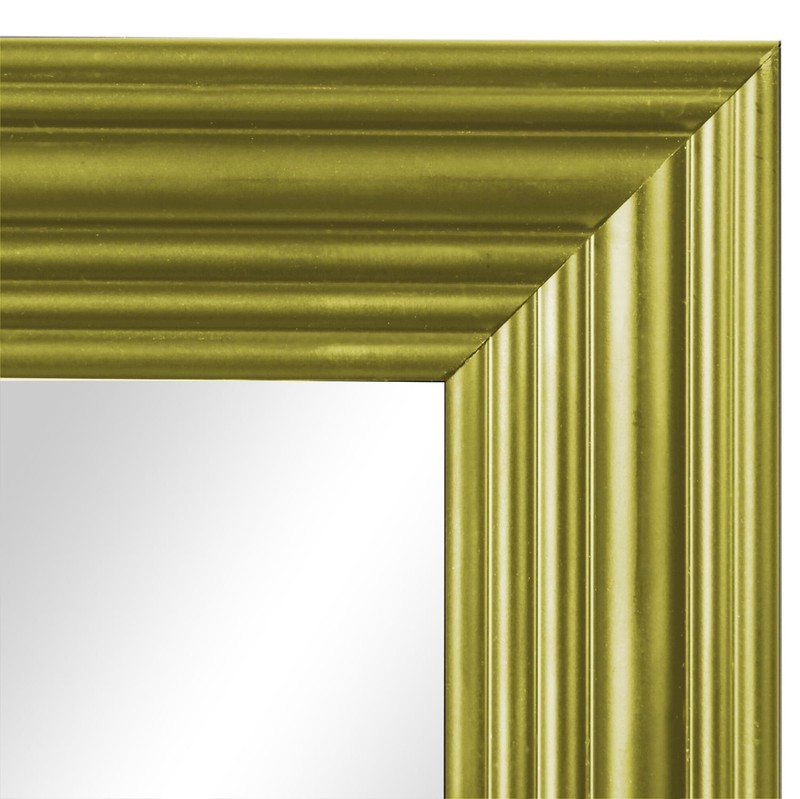 13x49 Gold Rectangle Large Wall Mirror for Bathroom or Living Room gallery