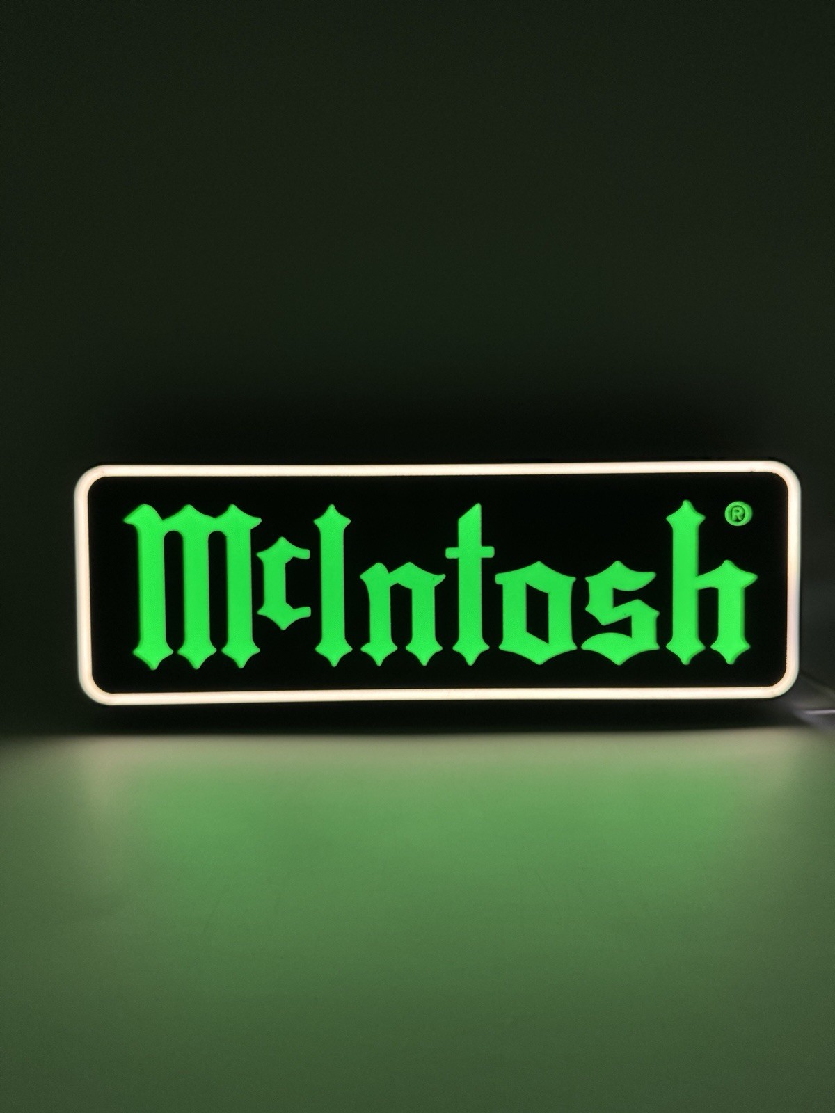 McIntosh - Light Up LED Sign gallery