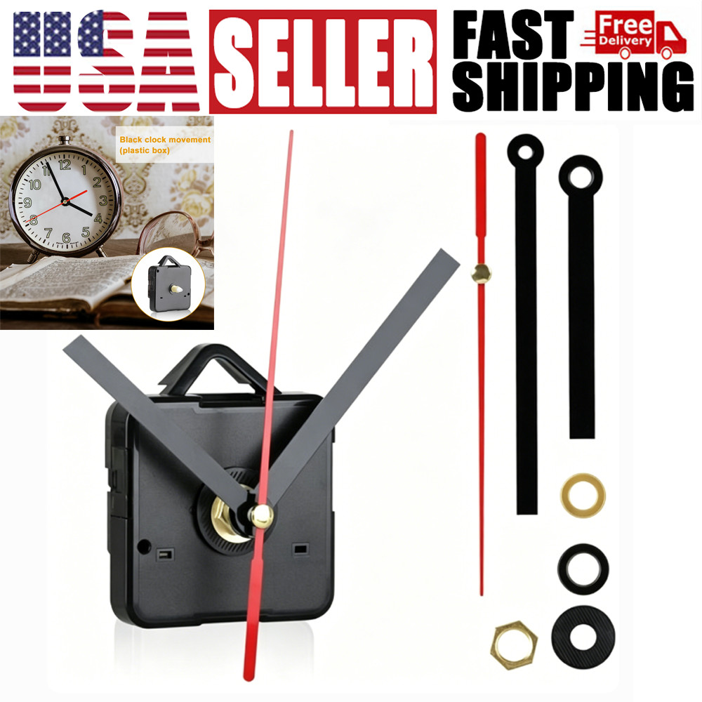 Clock Movement Mechanism Quartz DIY Repair Kit Wall Hands Replacement Tool Parts gallery